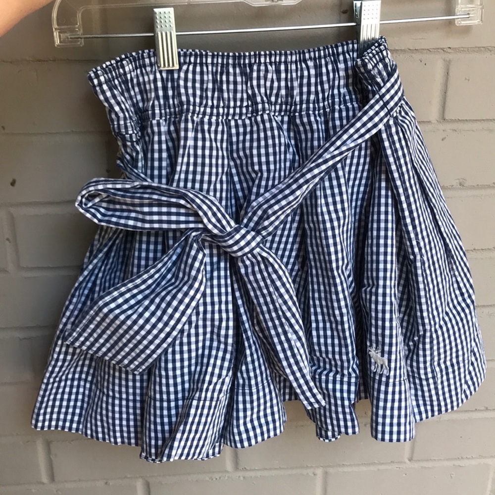 Abercrombie plaid mini skirt
